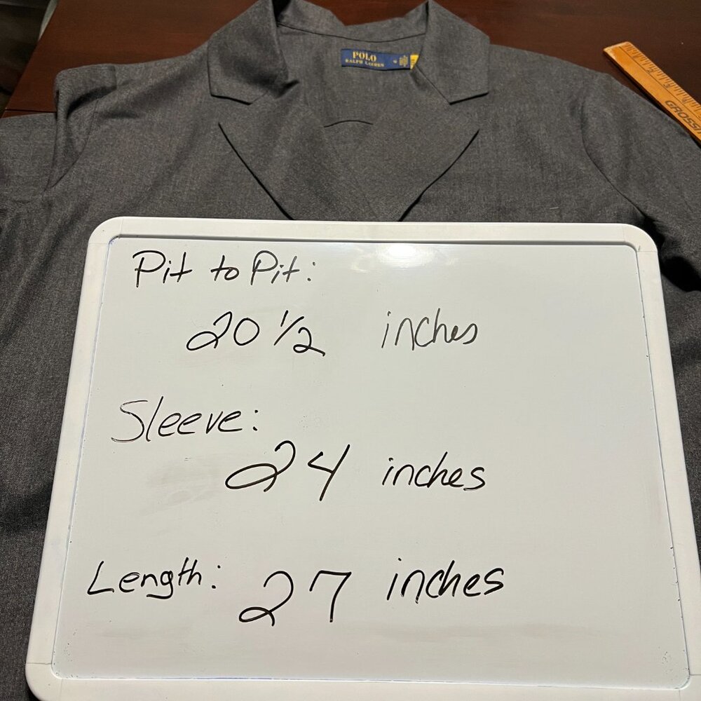 RAG & BONE SID COTTON PIQUE JACKET BLAZER SIZE 8 - Picture 13 of 13